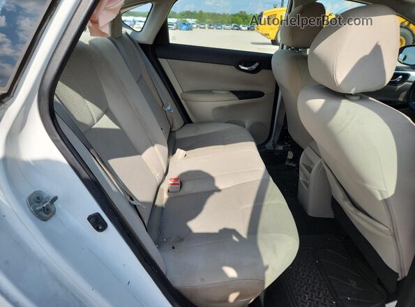 3N1AB7AP7HY216015 2017 NISSAN SENTRA White Rear seats view