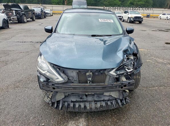 3N1AB7AP7HY228455 2017 NISSAN SENTRA Blue Вид спереду