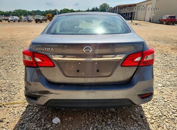 3N1AB7AP7HY228505 2017 NISSAN SENTRA Charcoal Вид ззаду