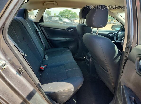 3N1AB7AP7HY228505 2017 NISSAN SENTRA Charcoal Вид задніх сидінь