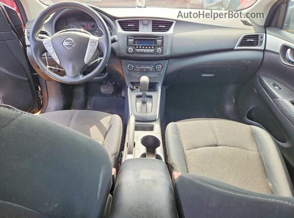 3N1AB7AP7HY228505 2017 NISSAN SENTRA Charcoal Вид панелі приладів