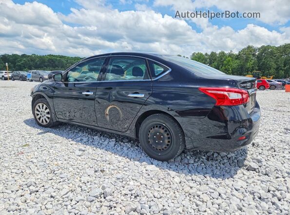 3N1AB7AP7HY230920 2017 NISSAN SENTRA Black Задня ліва чверть