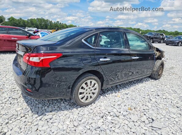 3N1AB7AP7HY230920 2017 NISSAN SENTRA Black Задня права чверть