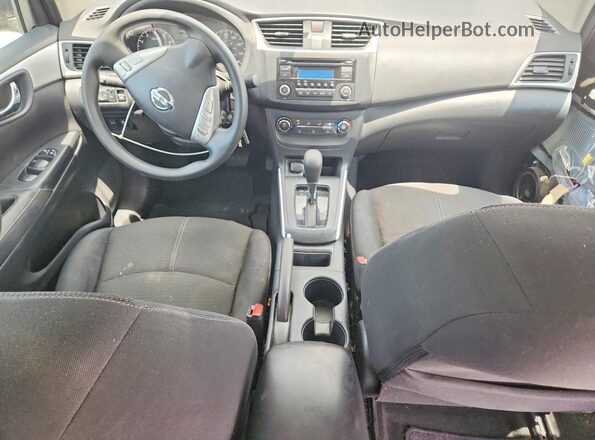3N1AB7AP7HY230920 2017 NISSAN SENTRA Black Вид панелі приладів