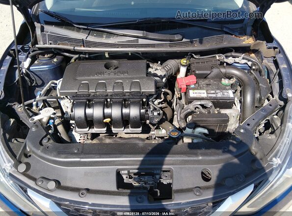 3N1AB7AP7HY267854 2017 NISSAN SENTRA Blue უკანა ხედი