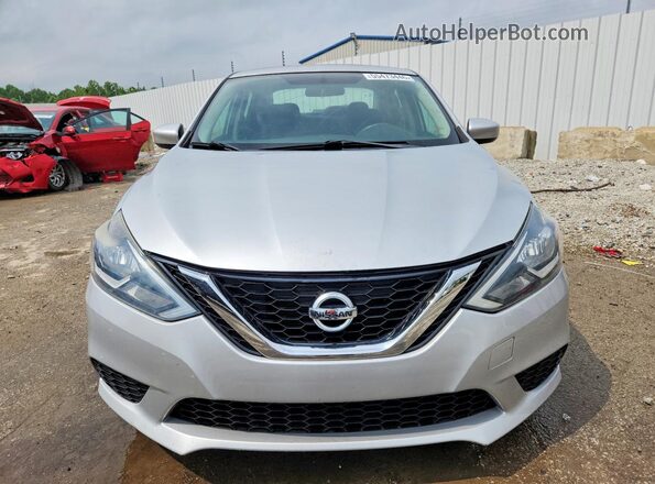 3N1AB7AP7HY273203 2017 NISSAN SENTRA Silver Вид спереду