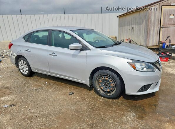 3N1AB7AP7HY273203 2017 NISSAN SENTRA Silver Передня права чверть