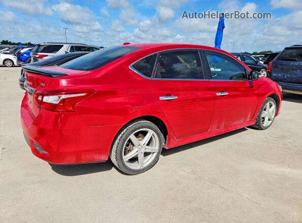 3N1AB7AP7HY281916 2017 NISSAN SENTRA Red Rear right