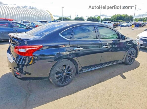 3N1AB7AP7HY284556 2017 NISSAN SENTRA Black უკანა მარჯვენა