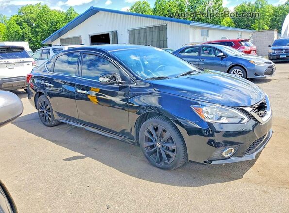 3N1AB7AP7HY284556 2017 NISSAN SENTRA Black წინა მარჯვენა