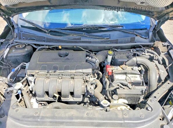 3N1AB7AP7HY284556 2017 NISSAN SENTRA Black უკანა სალონის ხედი