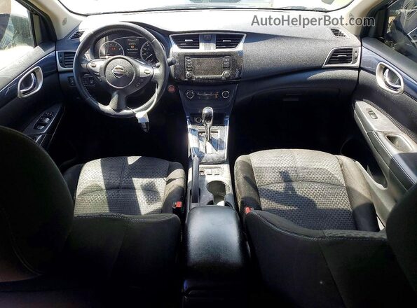 3N1AB7AP7HY284556 2017 NISSAN SENTRA Black წინა პანელის ხედი