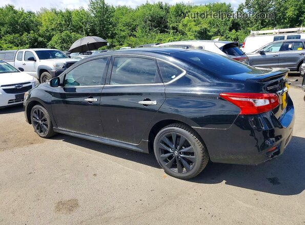 3N1AB7AP7HY284556 2017 NISSAN SENTRA Black უკანა მარცხენა