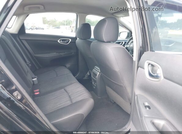 3N1AB7AP7HY290163 2017 NISSAN SENTRA Black Widok naklejki z numerem VIN