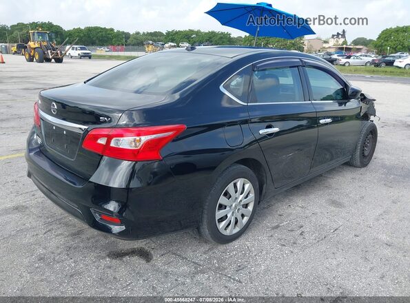 3N1AB7AP7HY290163 2017 NISSAN SENTRA Black Tył prawy