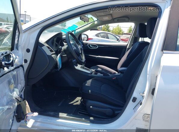 3N1AB7AP7HY333917 2017 NISSAN SENTRA White წინა სალონის ხედი