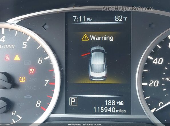 3N1AB7AP7HY342259 2017 NISSAN SENTRA Серебряный Вид задних сидений