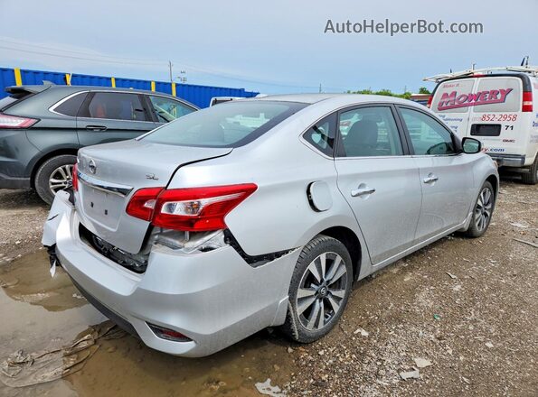 3N1AB7AP7HY355609 2017 NISSAN SENTRA Silver უკანა მარჯვენა