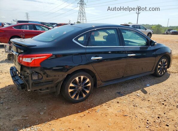 3N1AB7AP7HY360275 2017 NISSAN SENTRA Black Tył prawy
