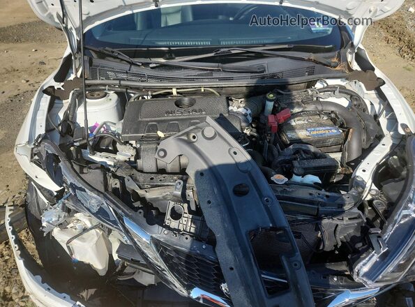 3N1AB7AP7HY364956 2017 NISSAN SENTRA White უკანა სალონის ხედი