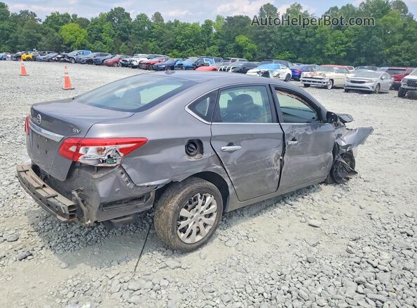 3N1AB7AP7HY370255 2017 NISSAN SENTRA Серый Задняя правая четверть