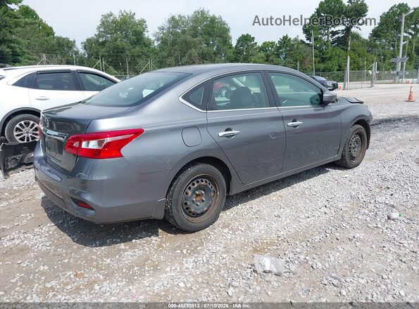 3N1AB7AP7HY388027 2017 NISSAN SENTRA Gray Задня права чверть