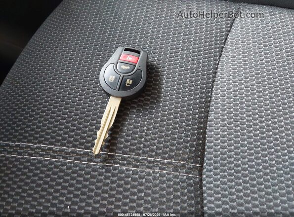 3N1AB7AP7HY394359 2017 NISSAN SENTRA Черный Вид панели приборов