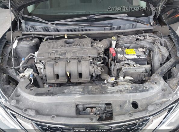 3N1AB7AP7HY394359 2017 NISSAN SENTRA Черный Вид сзади