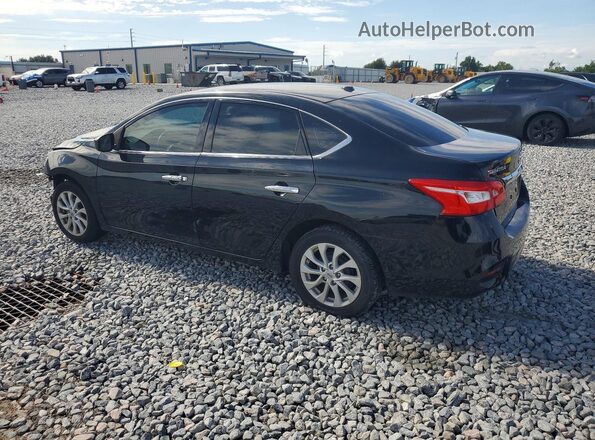 3N1AB7AP7JL614084 2018 NISSAN SENTRA Black Հետևի ձախ