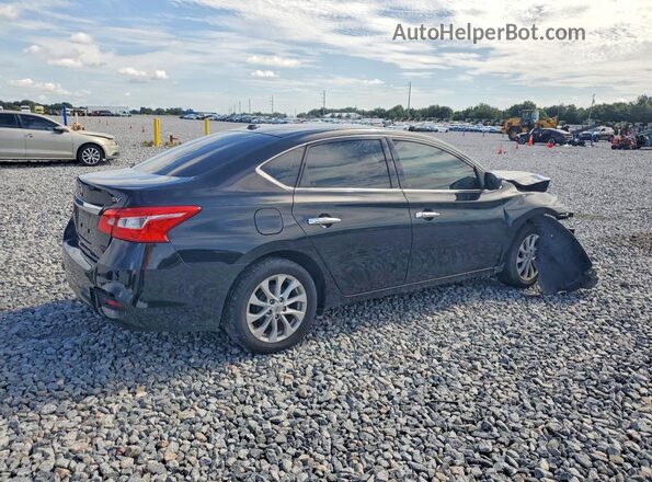 3N1AB7AP7JL614084 2018 NISSAN SENTRA Black Հետևի աջ