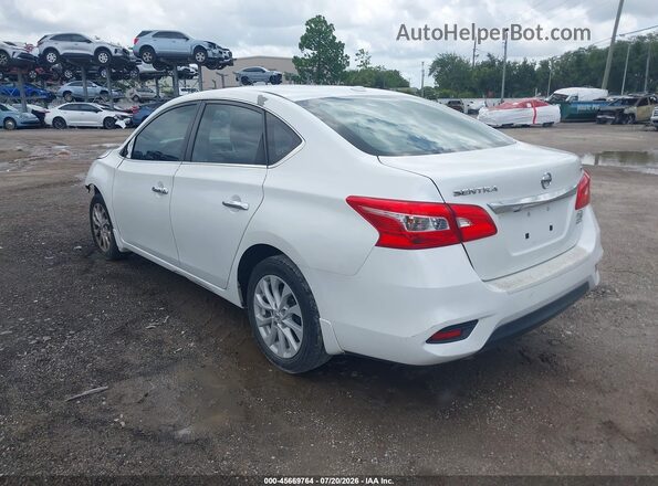3N1AB7AP7JY229692 2018 NISSAN SENTRA White Rear left