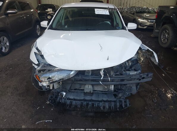 3N1AB7AP7JY232771 2018 NISSAN SENTRA White წინა ხედი