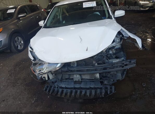 3N1AB7AP7JY232771 2018 NISSAN SENTRA White უკანა სალონის ხედი