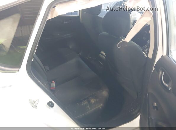 3N1AB7AP7JY232771 2018 NISSAN SENTRA White VIN კოდის სტიკერის ხედი