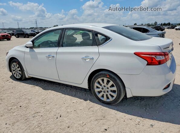 3N1AB7AP7JY236027 2018 NISSAN SENTRA Белый Задняя левая четверть