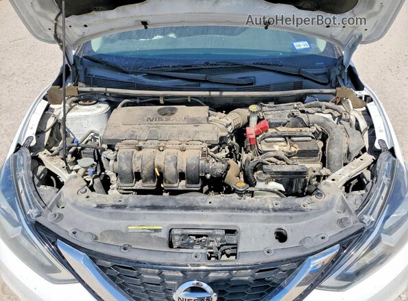 3N1AB7AP7JY236027 2018 NISSAN SENTRA Белый Вид подкапотного пространства
