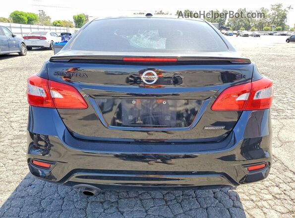 3N1AB7AP7JY236870 2018 NISSAN SENTRA Черный Вид сзади