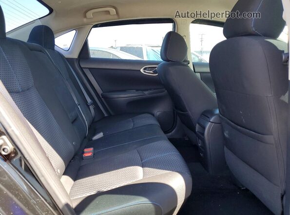 3N1AB7AP7JY236870 2018 NISSAN SENTRA Черный Вид задних сидений