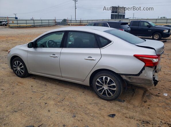 3N1AB7AP7JY247559 2018 NISSAN SENTRA Silver Tył lewy
