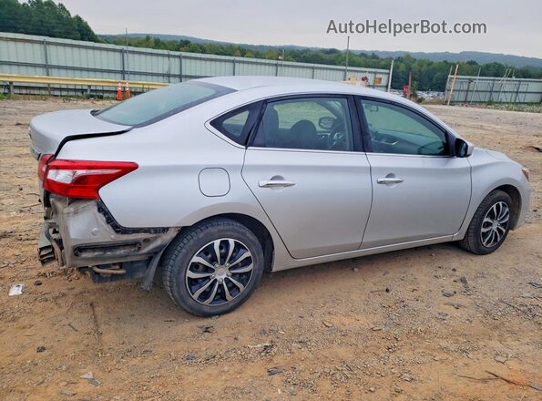 3N1AB7AP7JY247559 2018 NISSAN SENTRA Silver Tył prawy