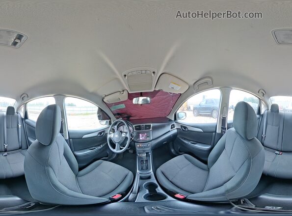3N1AB7AP7JY247559 2018 NISSAN SENTRA Silver Widok naklejki z numerem VIN