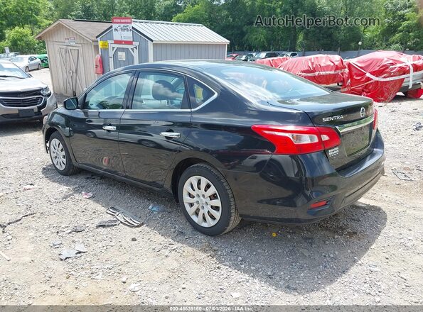 3N1AB7AP7JY255077 2018 NISSAN SENTRA Black Rear left