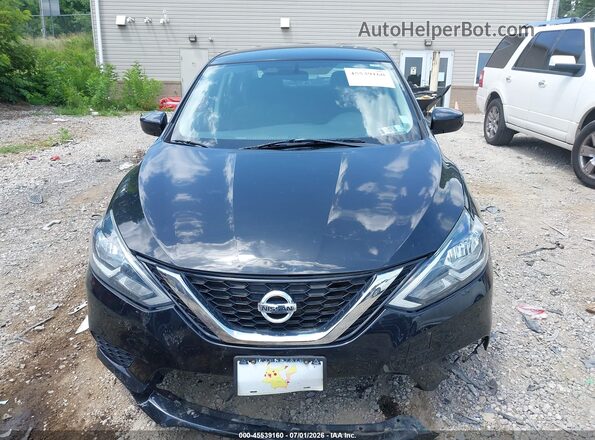 3N1AB7AP7JY255077 2018 NISSAN SENTRA Black Instrument cluster view
