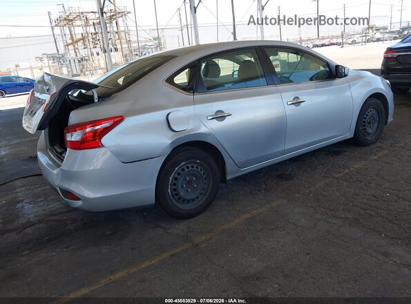 3N1AB7AP7JY255192 2018 NISSAN SENTRA Silver Rear right