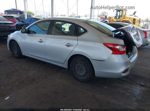 3N1AB7AP7JY255192 2018 NISSAN SENTRA Silver Rear left