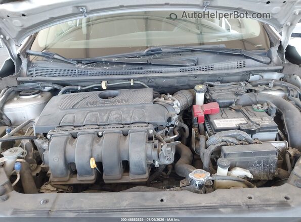 3N1AB7AP7JY255192 2018 NISSAN SENTRA Silver Rear view