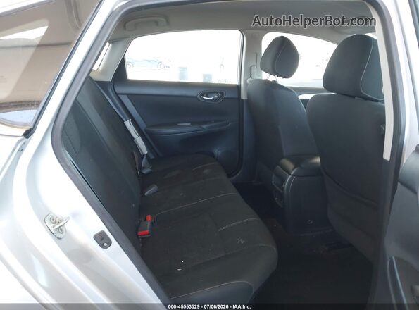 3N1AB7AP7JY255192 2018 NISSAN SENTRA Silver VIN sticker view