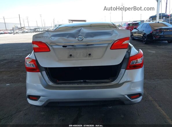 3N1AB7AP7JY255192 2018 NISSAN SENTRA Silver 