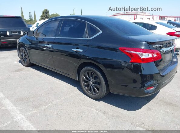 3N1AB7AP7JY276950 2018 NISSAN SENTRA Black Tył lewy