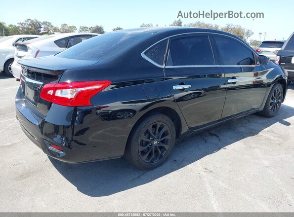 3N1AB7AP7JY276950 2018 NISSAN SENTRA Black Tył prawy